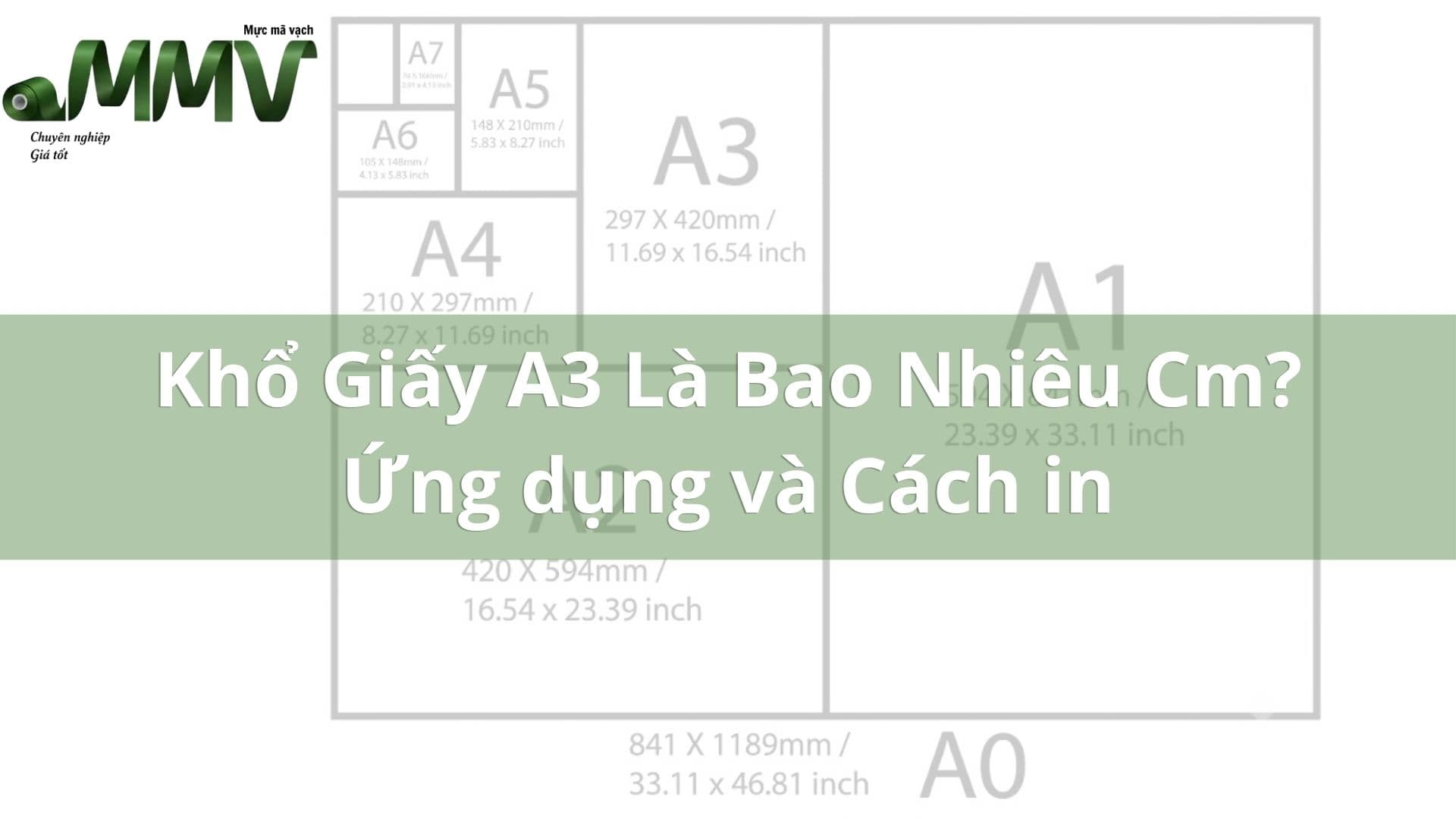Khổ Giấy A3 Là Bao Nhiêu Cm? Kích Thước A3 Chuẩn Và Cách Sử Dụng