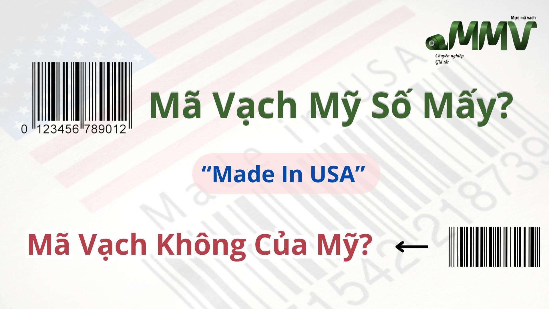 Mã Vạch Mỹ Số Mấy? Hiện Tượng Thuốc Ghi Made In USA Nhưng Mã Vạch Không Phải Của Mỹ