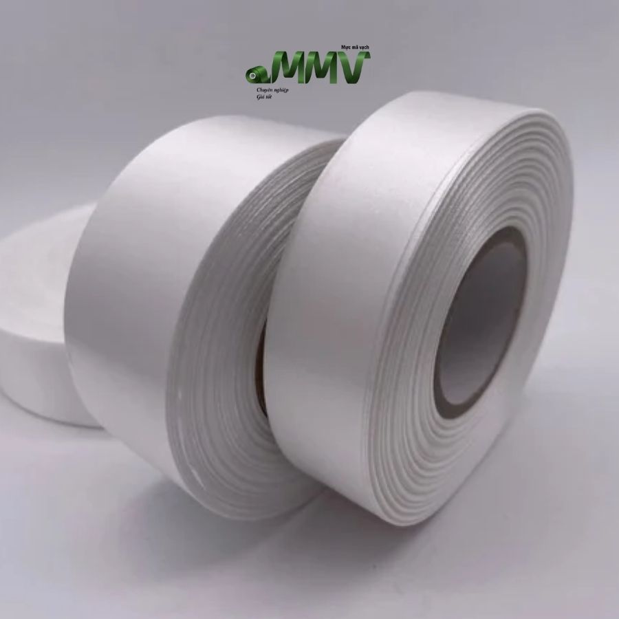 Hình ảnh thực tế của tem vải satin PS001 25mm 1