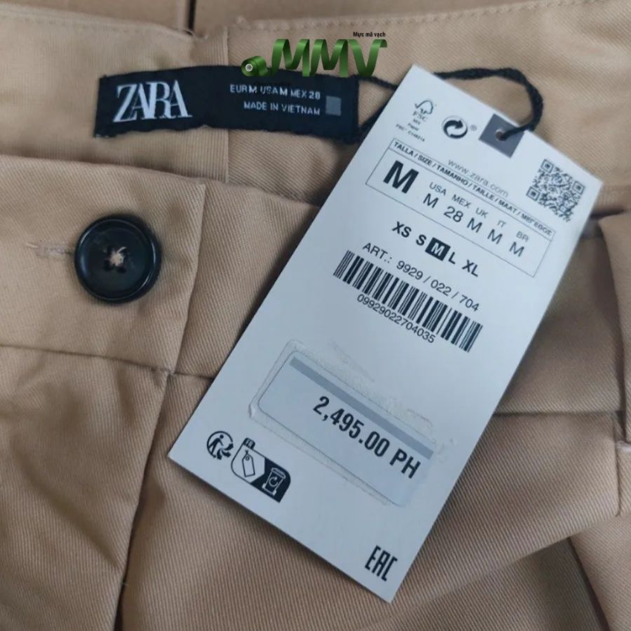 Mẫu tem quần áo 10