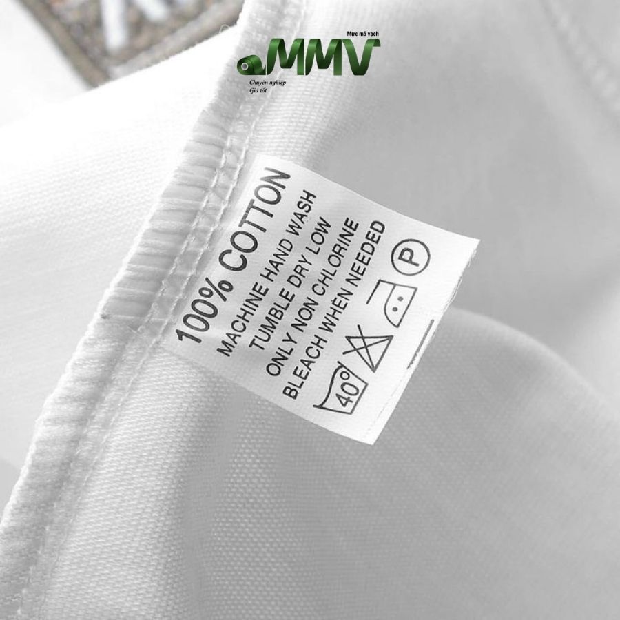 Mẫu nhãn mác quần áo 8