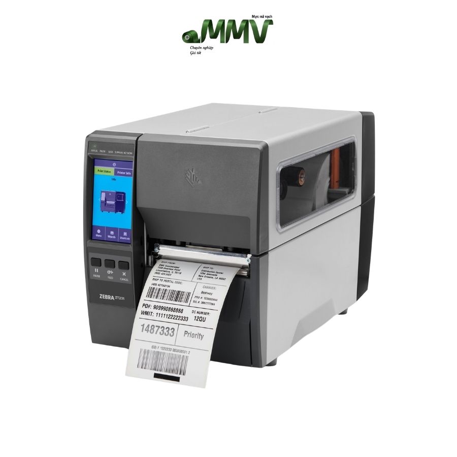 Máy in mã vạch Zebra