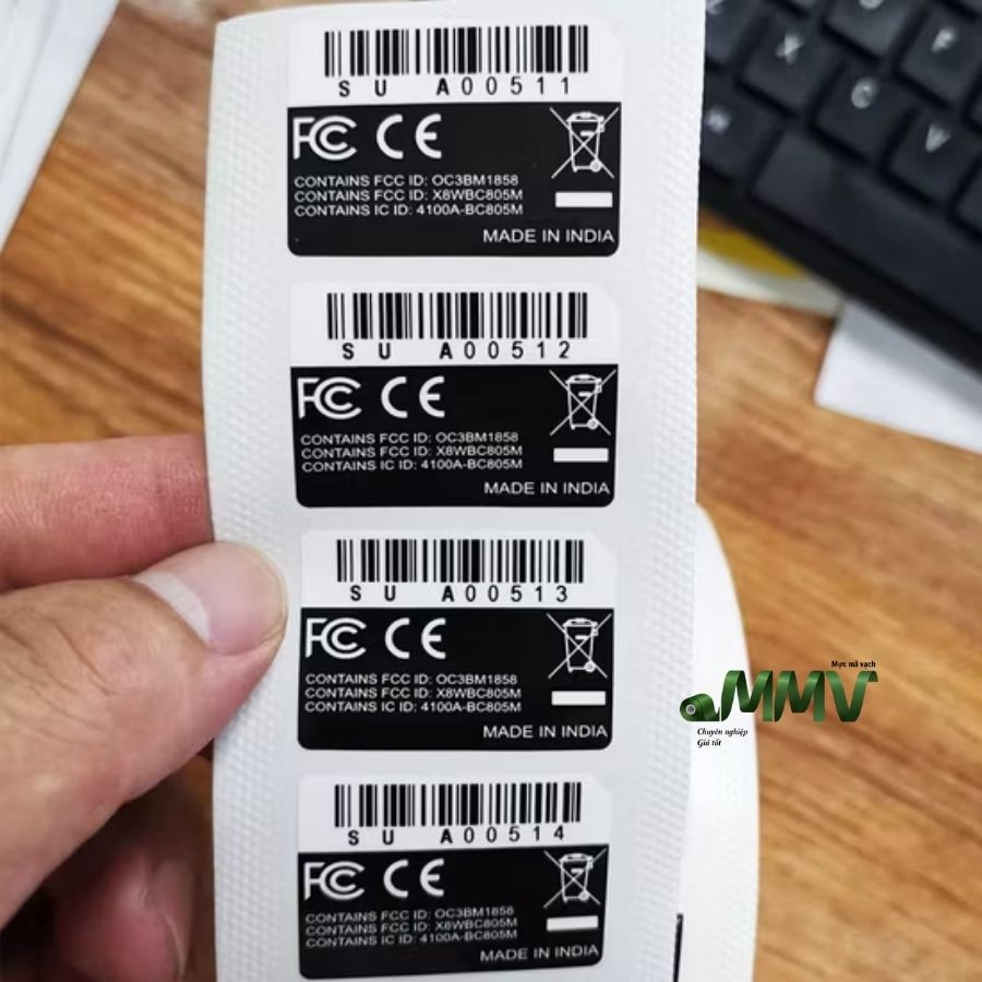 Hình minh hoạ cho mực mã vạch ngành thiết bị điện tử 3
